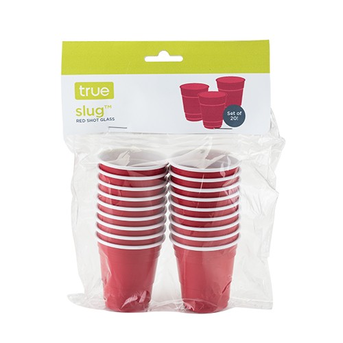 True Fabrications Slug Shot Glasses - Red, 20 ct - Fry's Food Stores